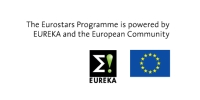 Eurostars Eureka European Community